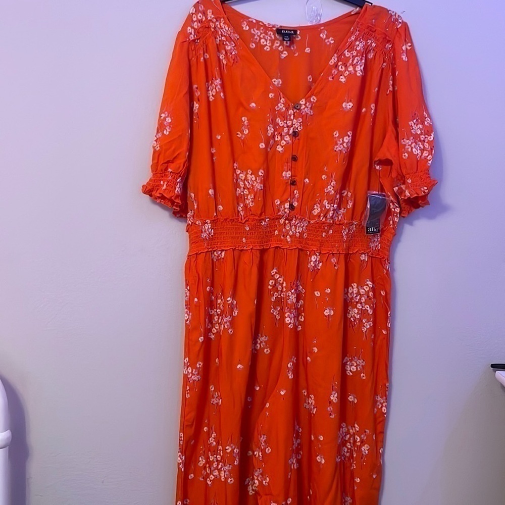 Ana Women’s Floral Print Jumpsuit Size XXL - Picture 8 of 11